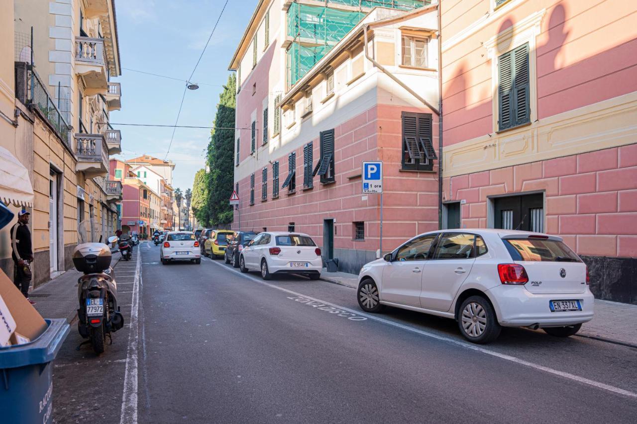 077 - Casa Fede In Centro, 500Metri Da Mare E Spiaggia 세스트리레반떼 외부 사진